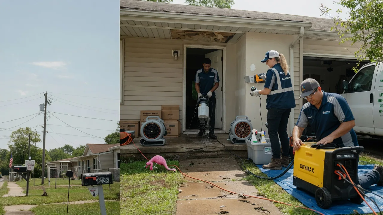 Storm Damage Water Removal in Thornville, OH near me